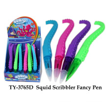 Смешные Squid Scribbler Fancy Pen Toy